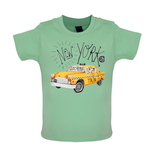 Yellow Taxi NYC Baby T Shirt
