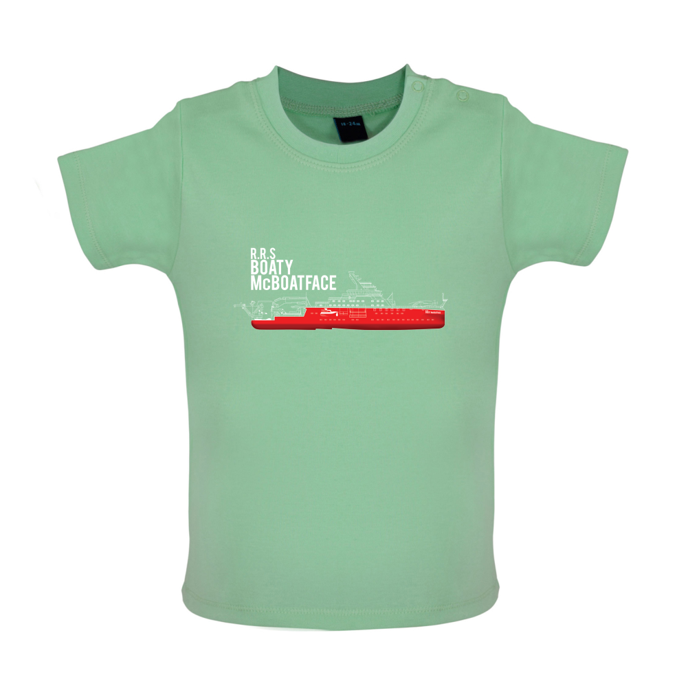RRS Boaty McBoatface Baby T Shirt
