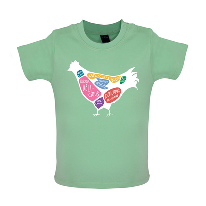 Delicious Chicken Baby T Shirt