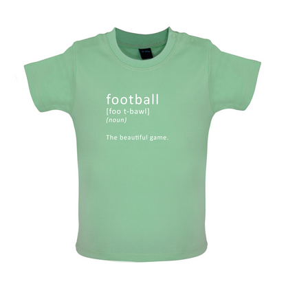 Funny Definition Football Baby T Shirt