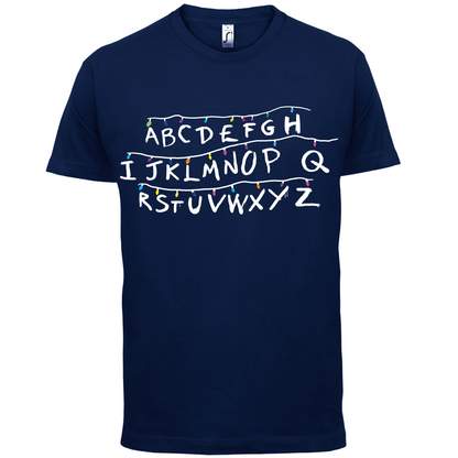 Stranger Alphabet T Shirt