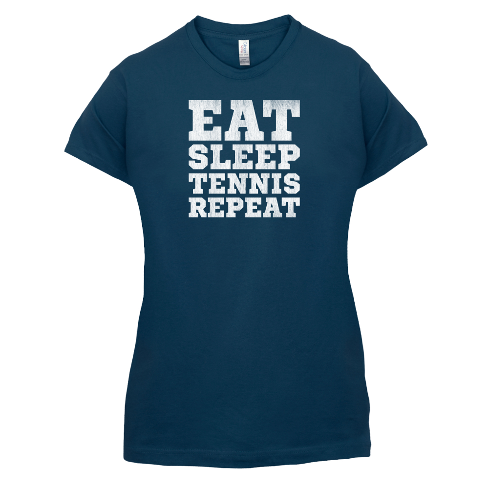 Eat Sleep Tennis Repeat T Shirt