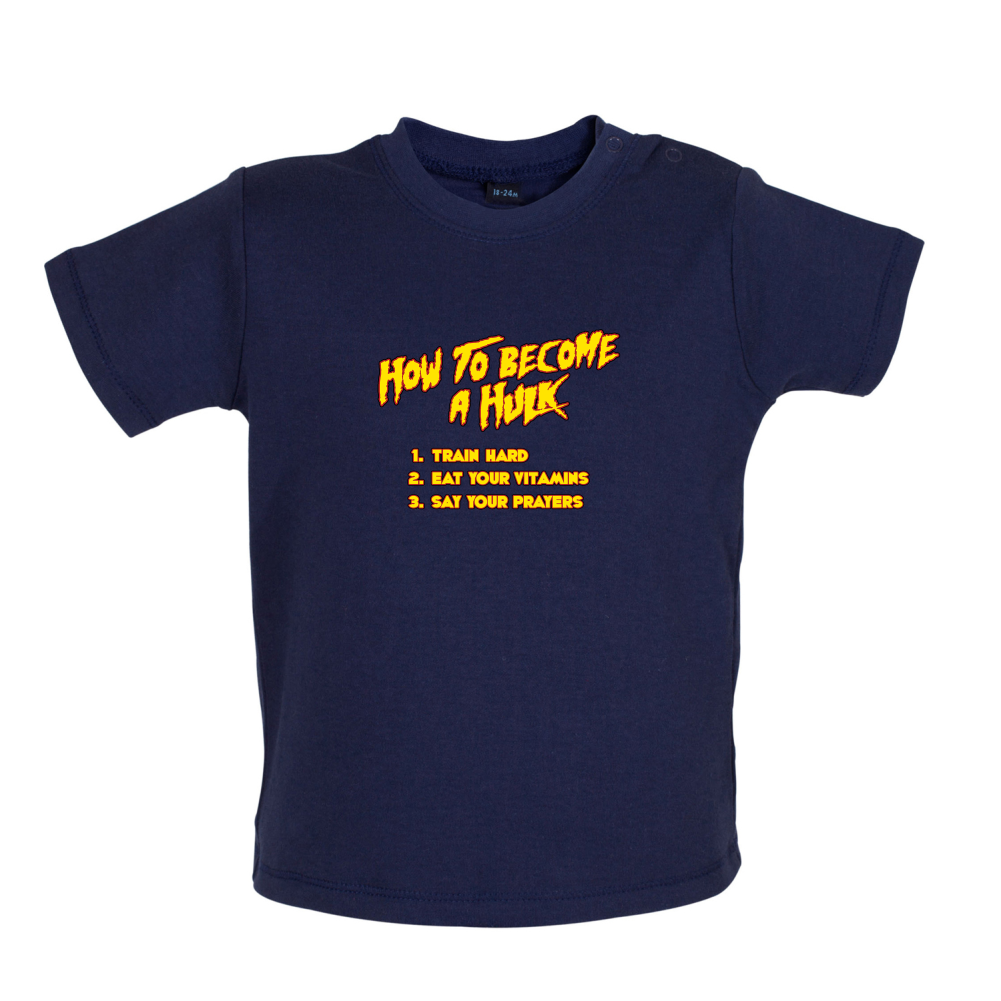 Hulk Checklist Baby T Shirt