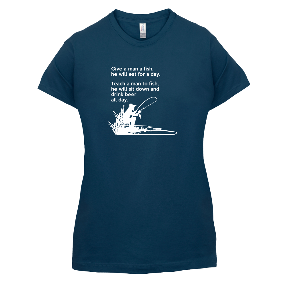Fishing - He'll Drink Beer All Day T Shirt