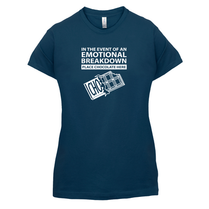 Emotional Breadown Place Chocolate Here T Shirt