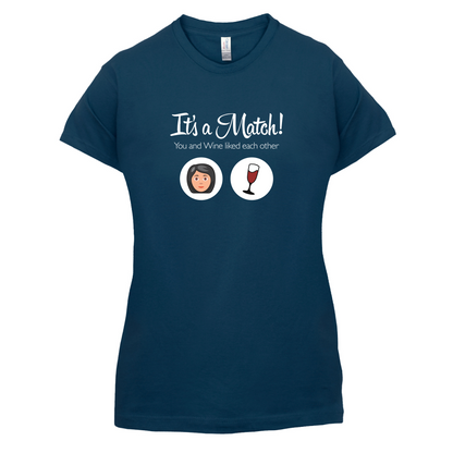 It's A Match Wine T Shirt