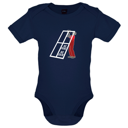 No Pane No Gain Baby T Shirt