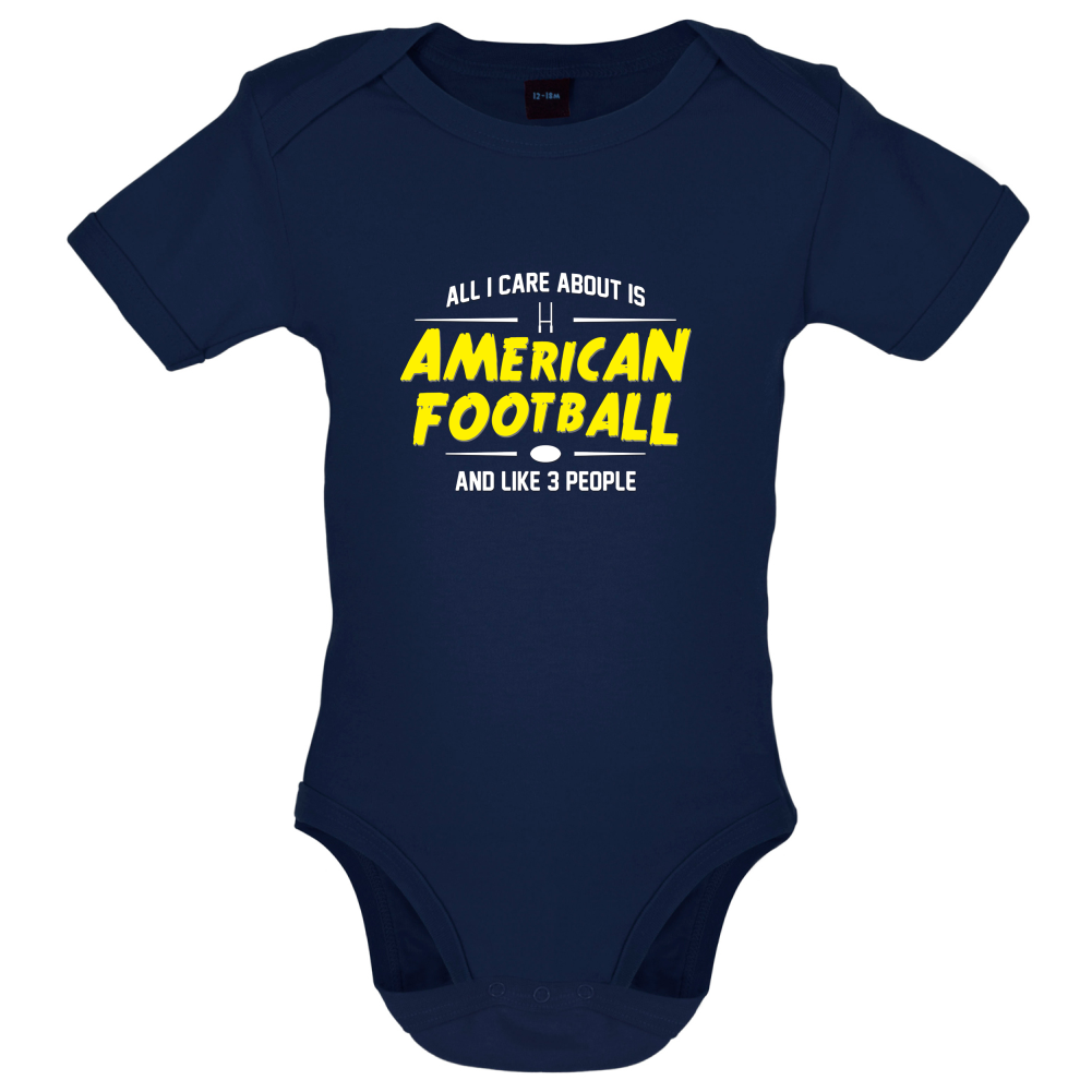 All I Care About Is American Football Baby T Shirt