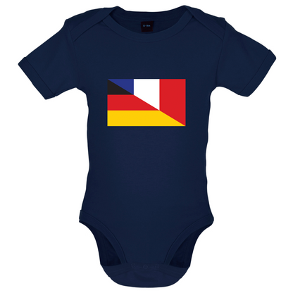Half German Half French Flag Baby T Shirt