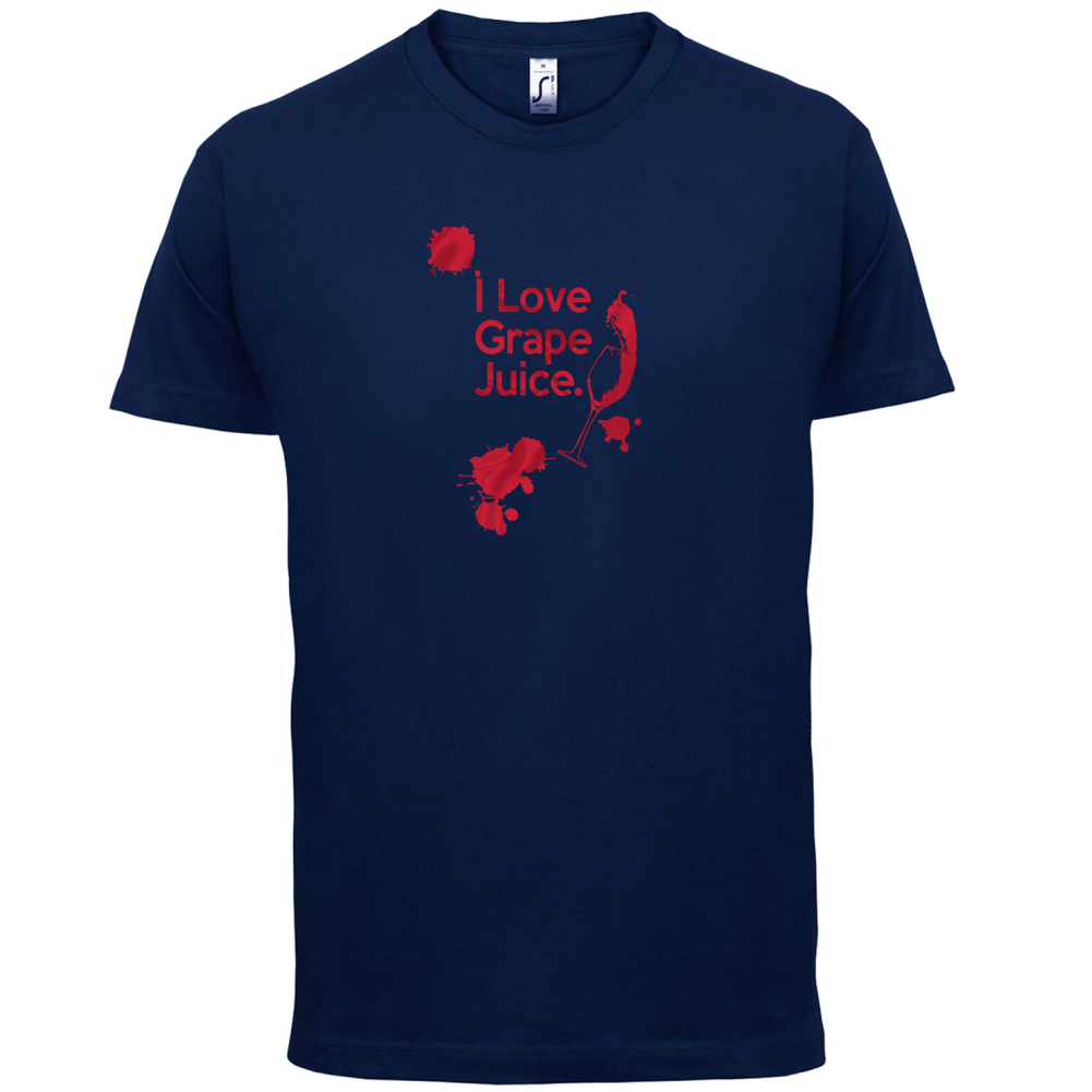 I Love Grape Juice T Shirt