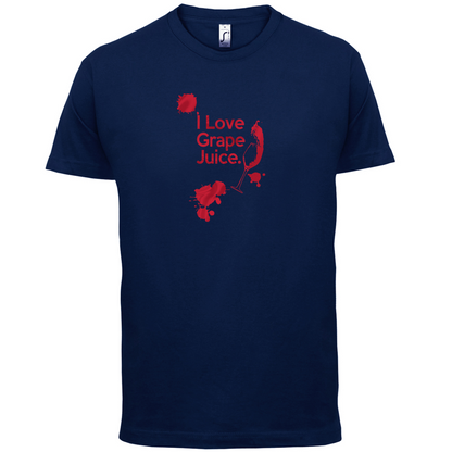 I Love Grape Juice T Shirt
