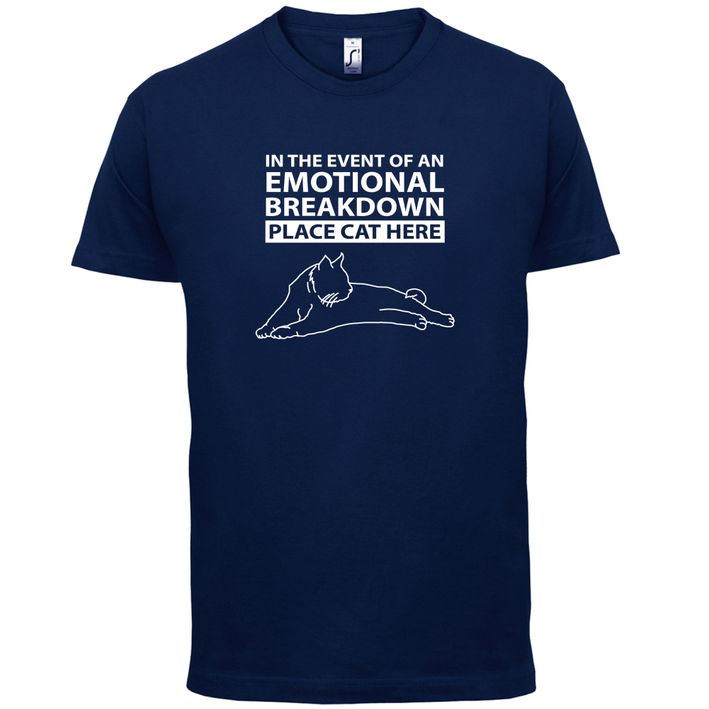 Emotional Breadown Place Cat Here T Shirt