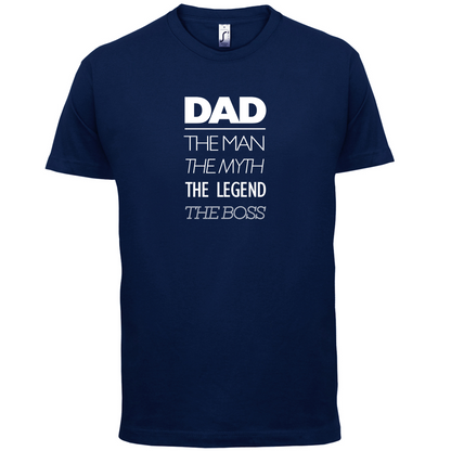 The Man The Myth The Legend The Boss T Shirt