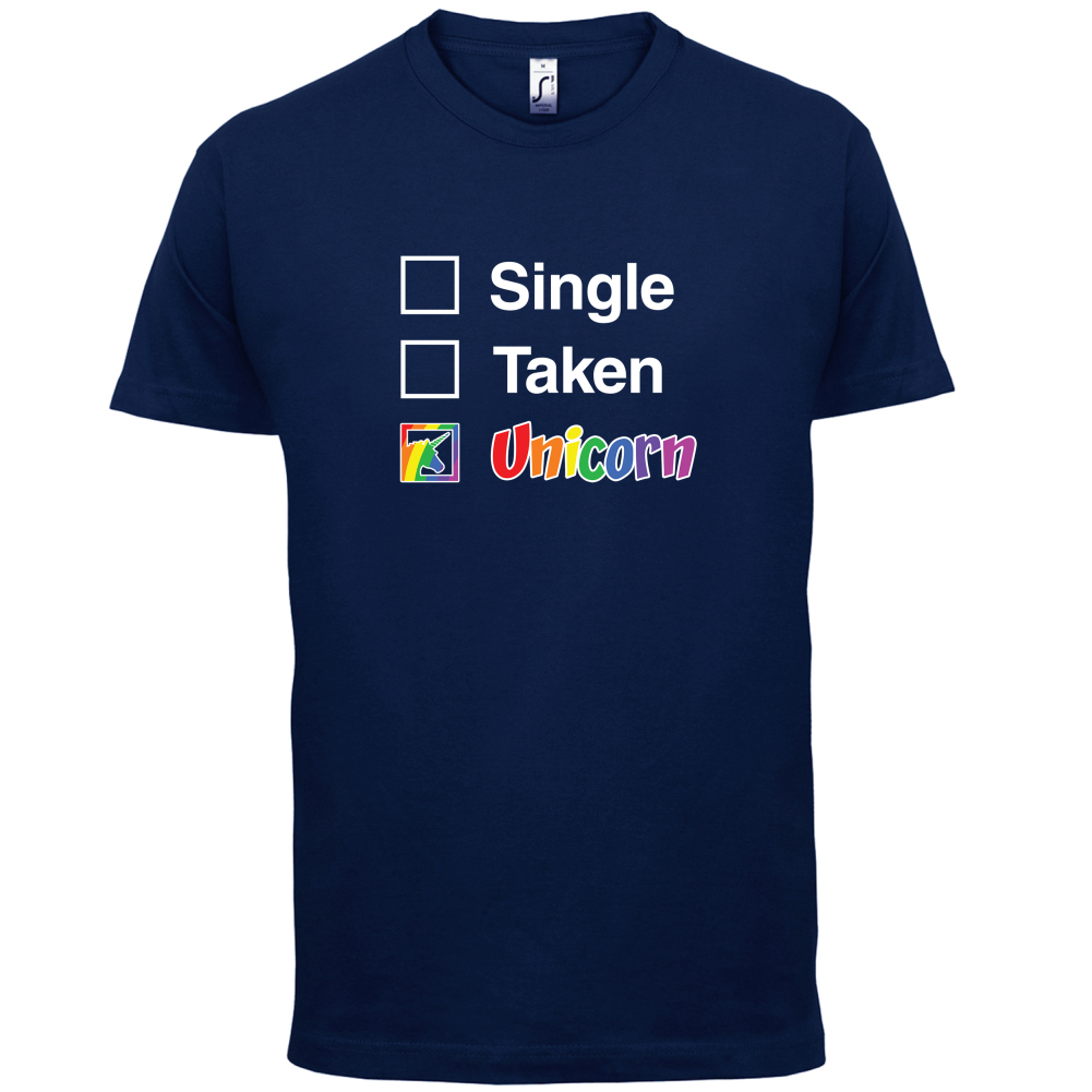 Single Taken Unicorn T Shirt