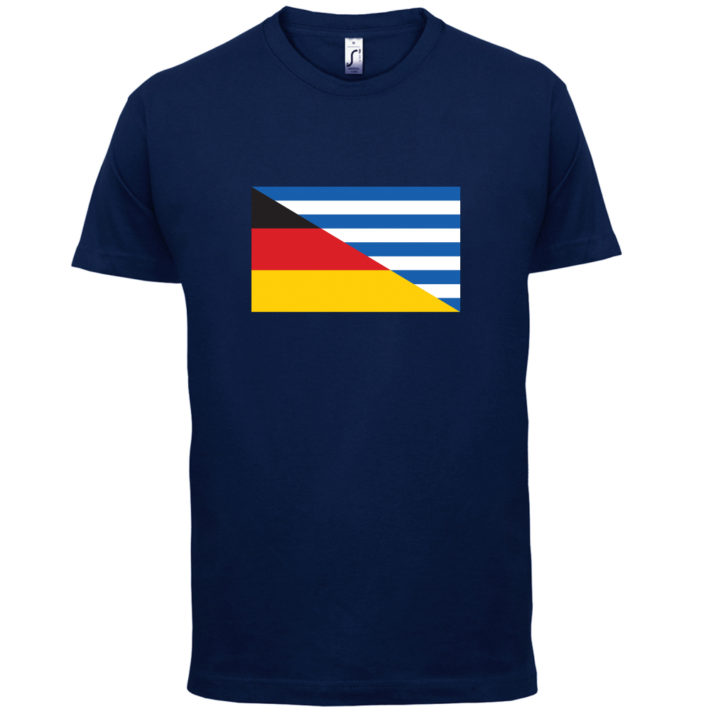 Half German Half Greek Flag T Shirt