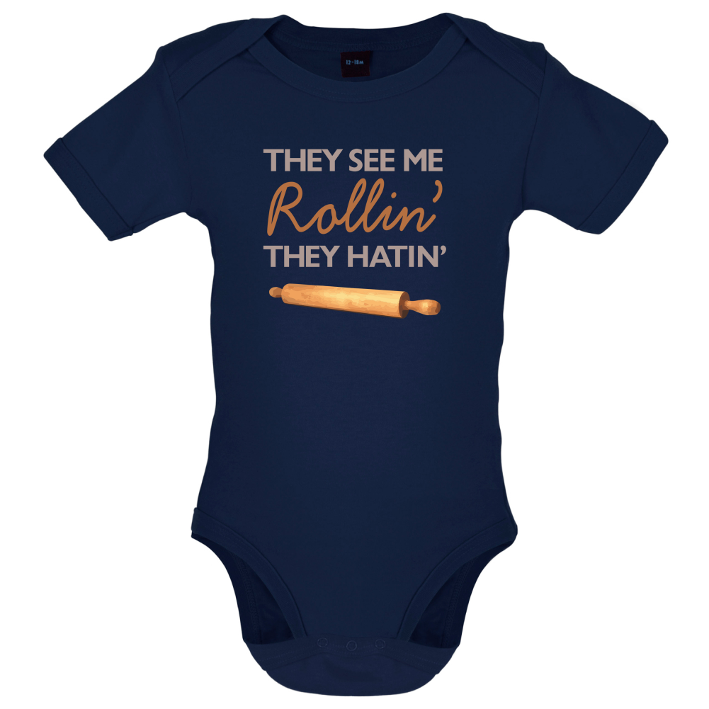 They See Me Rollin' Baby T Shirt