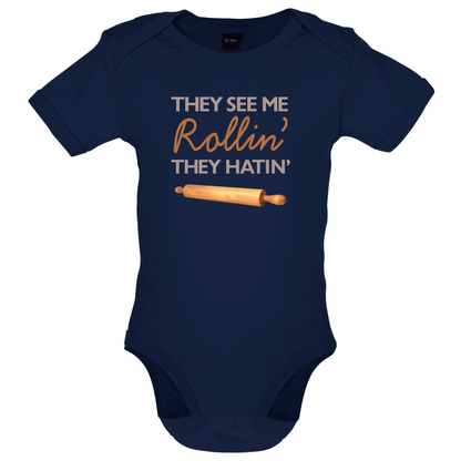 They See Me Rollin' Baby T Shirt