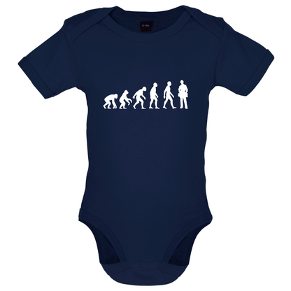 Evolution Of Man Electrician Baby T Shirt