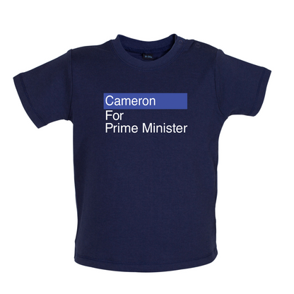 Cameron for Prime Minister Baby T Shirt