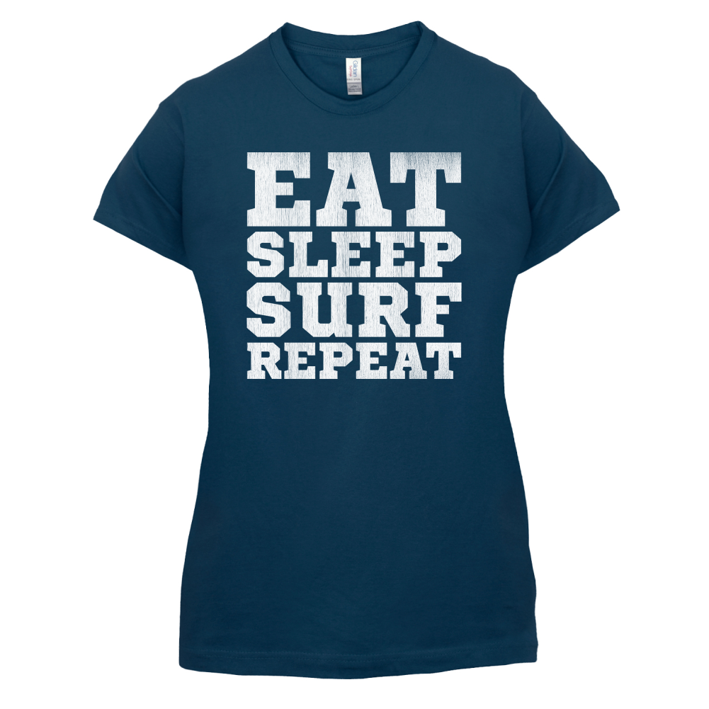 Eat Sleep Surf Repeat T Shirt