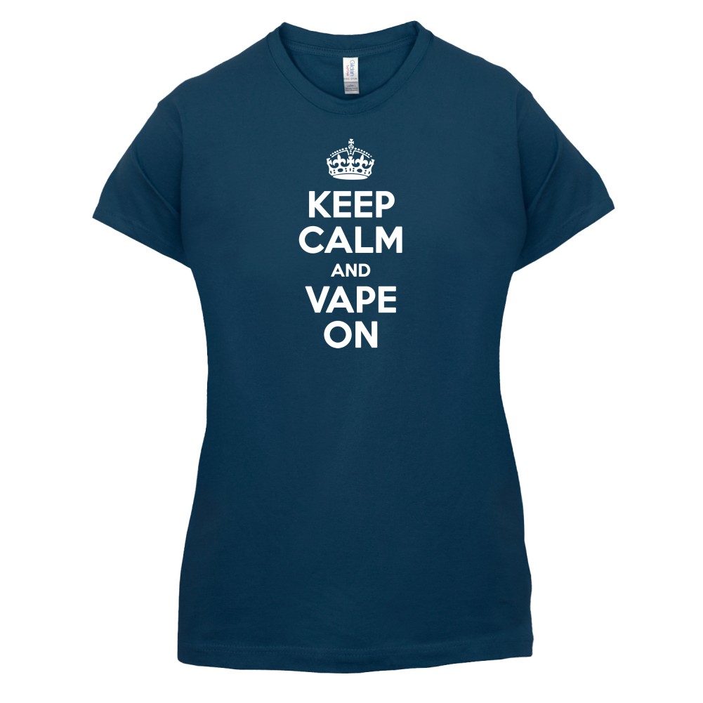 Keep Calm And Vape On T Shirt