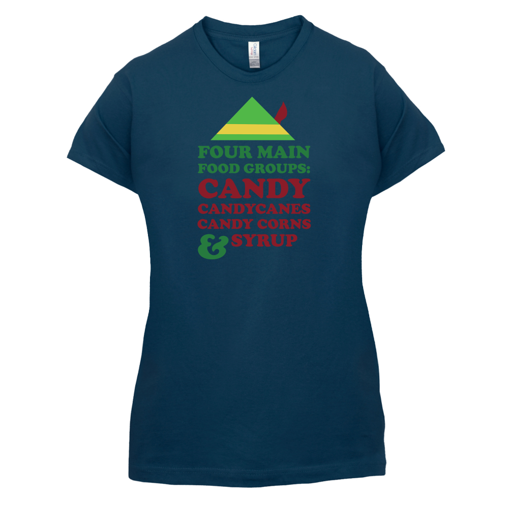 Christmas Food Groups T Shirt