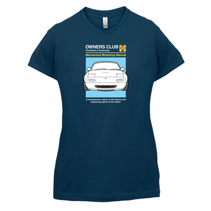 Car Owners Manual MX-5 T Shirt