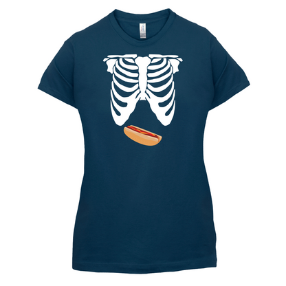 Hotdog Tummy T Shirt