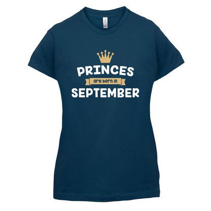 Princes Are Born In September T Shirt