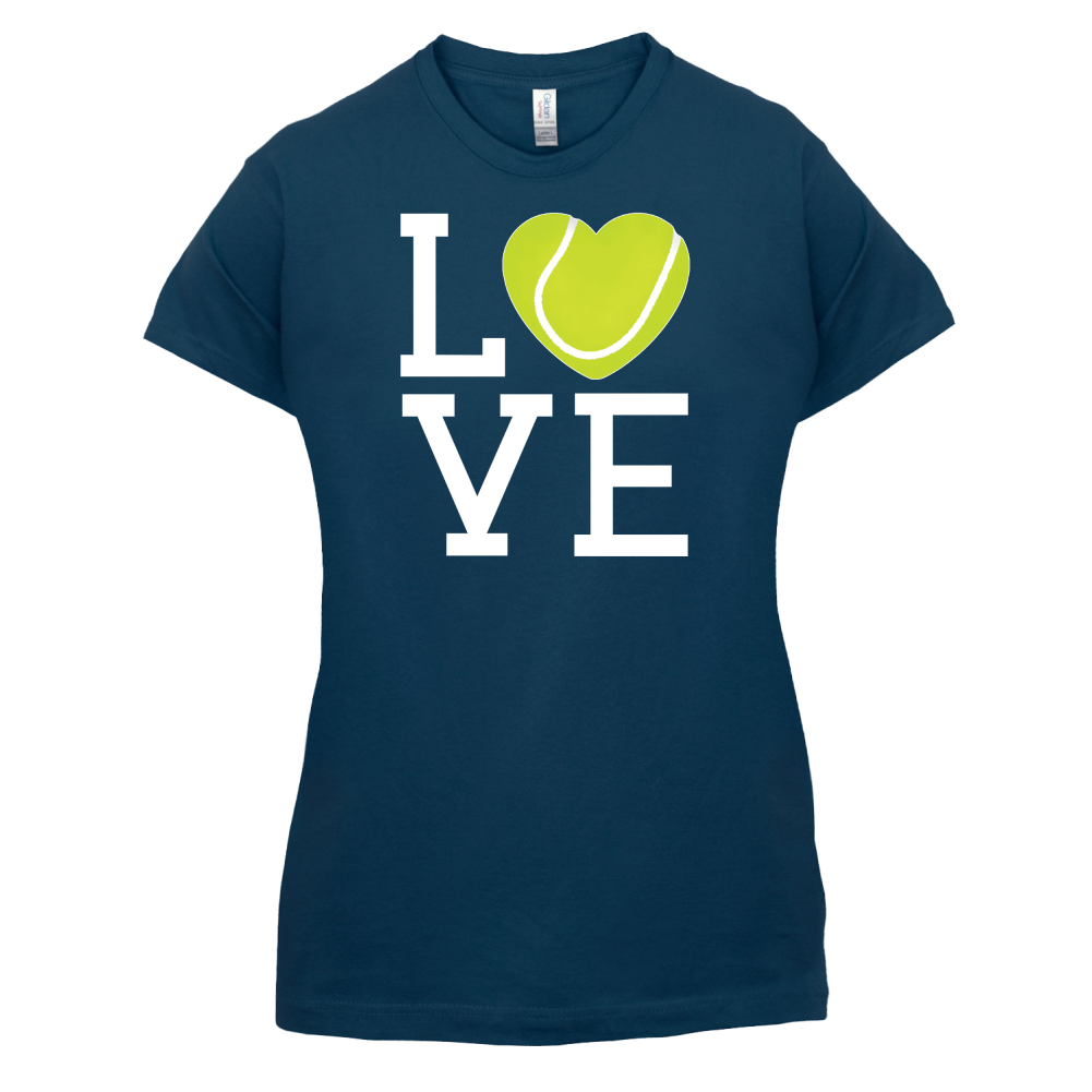 I Love Tennis T Shirt