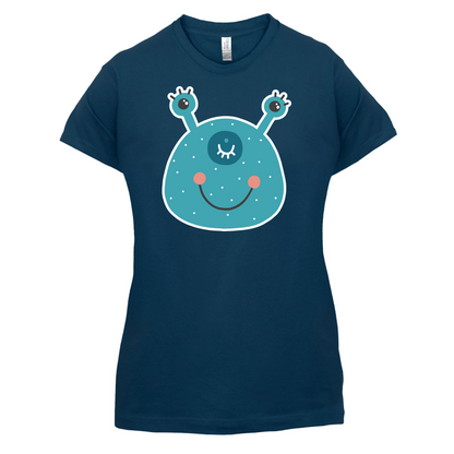 Smiley Face Alien T Shirt