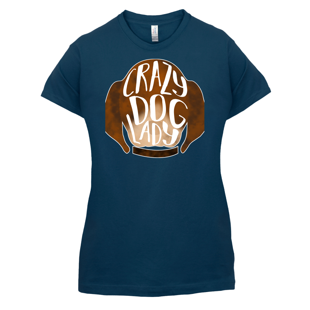 Crazy Dog Lady T Shirt