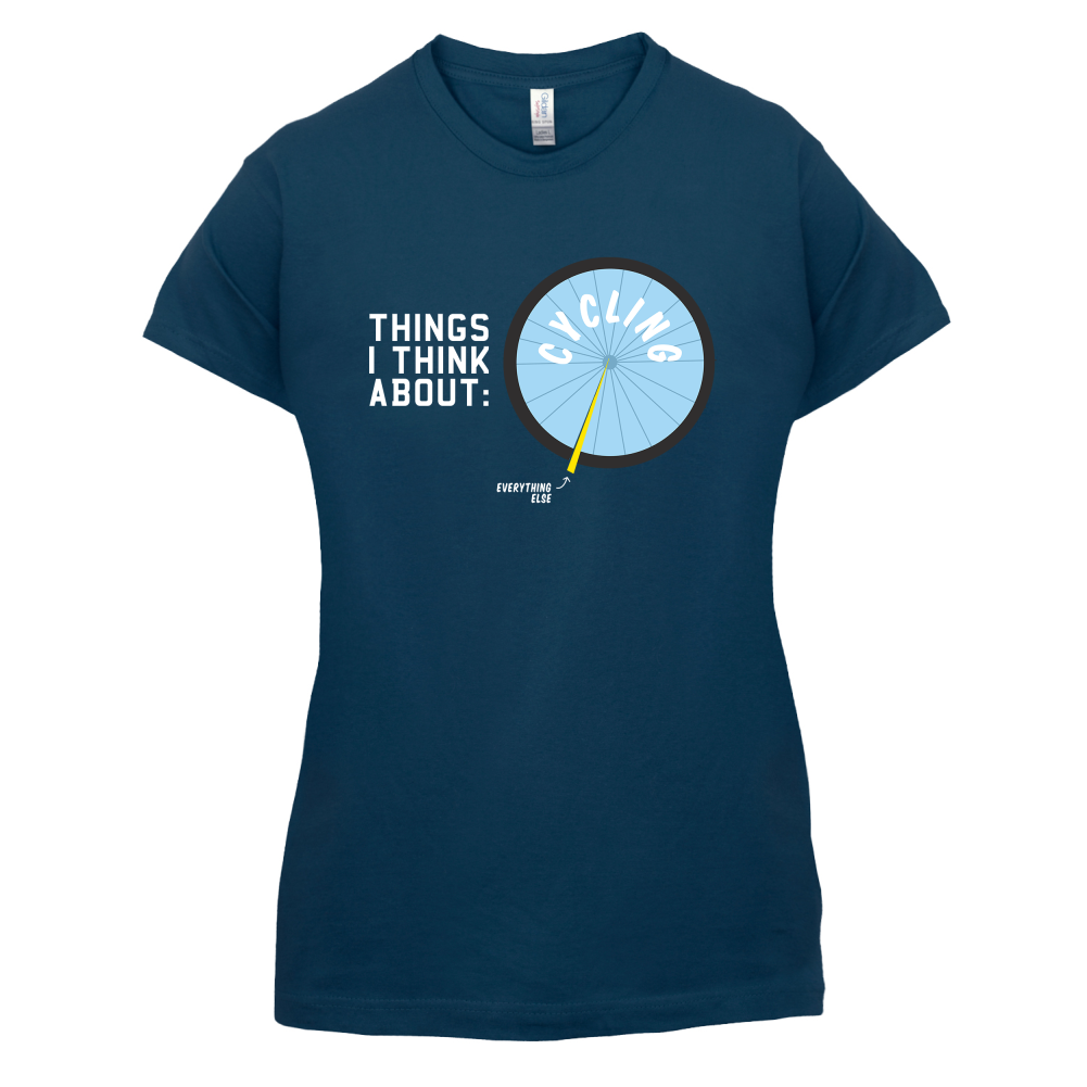 I Thiink About Cycling T Shirt