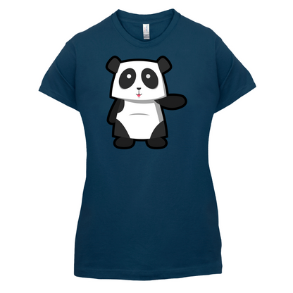 Cute Panda Kids T Shirt
