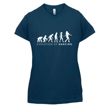 Evolution Of Woman Dancing  T Shirt