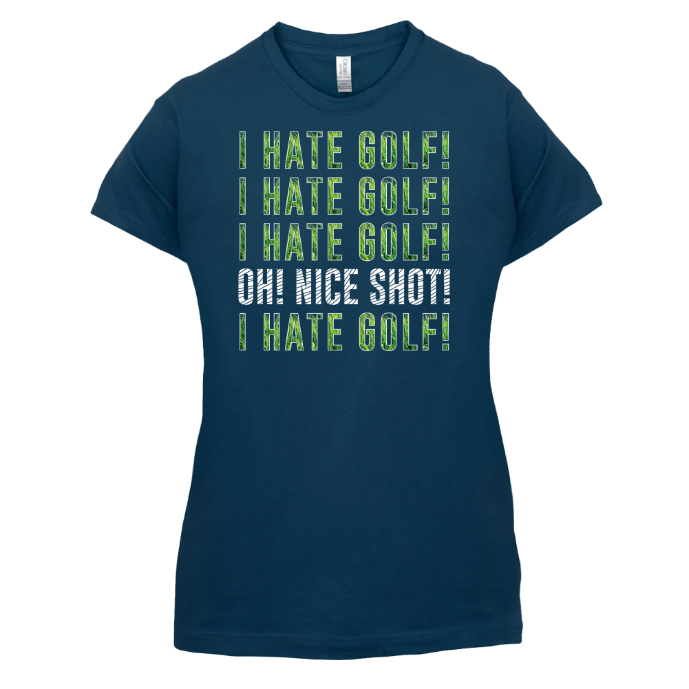 I Hate Golf T Shirt