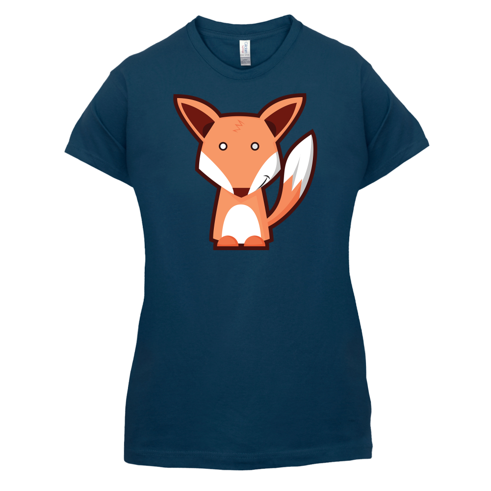 Cute Fox Kids T Shirt
