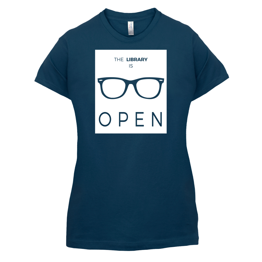 Library Is Open T Shirt