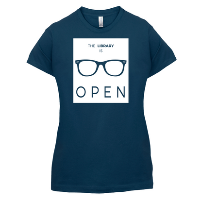 Library Is Open T Shirt