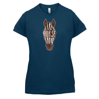 Crazy Horse Lady T Shirt