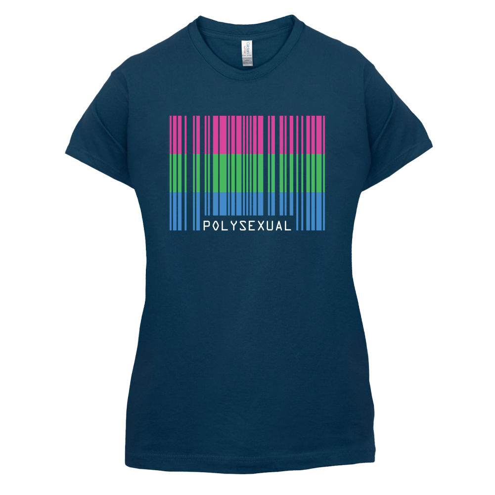 LGBT Barcode Flags - PolySexual T Shirt