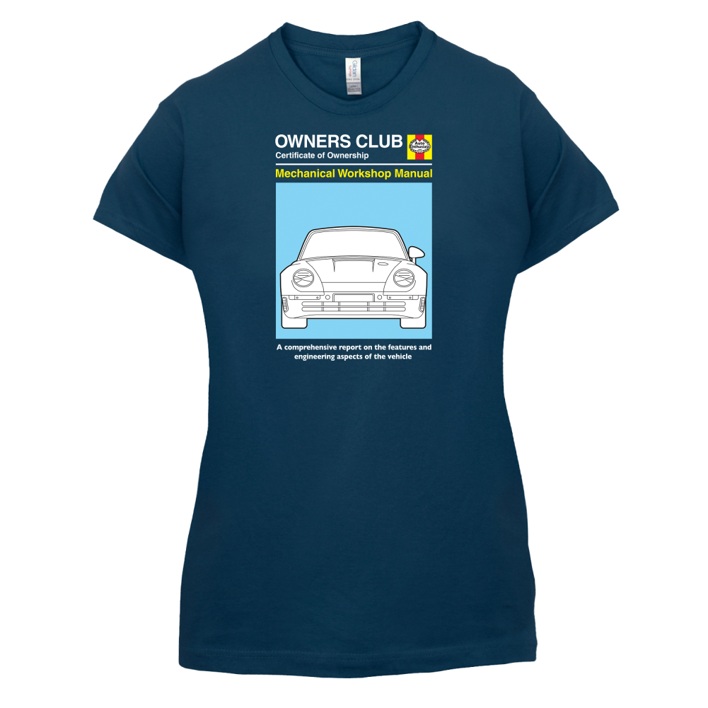Car Owners Manual 959 Turbo T Shirt