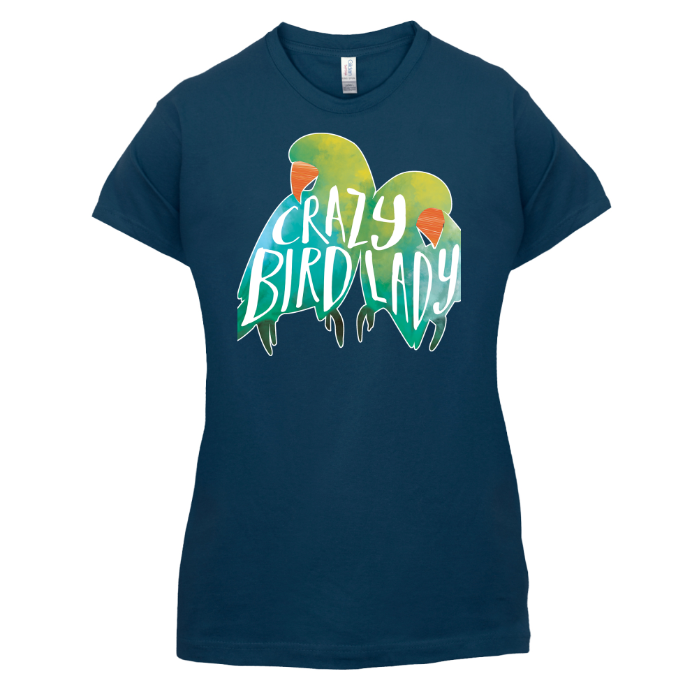 Crazy Bird Lady T Shirt