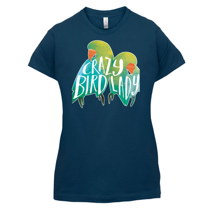 Crazy Bird Lady T Shirt