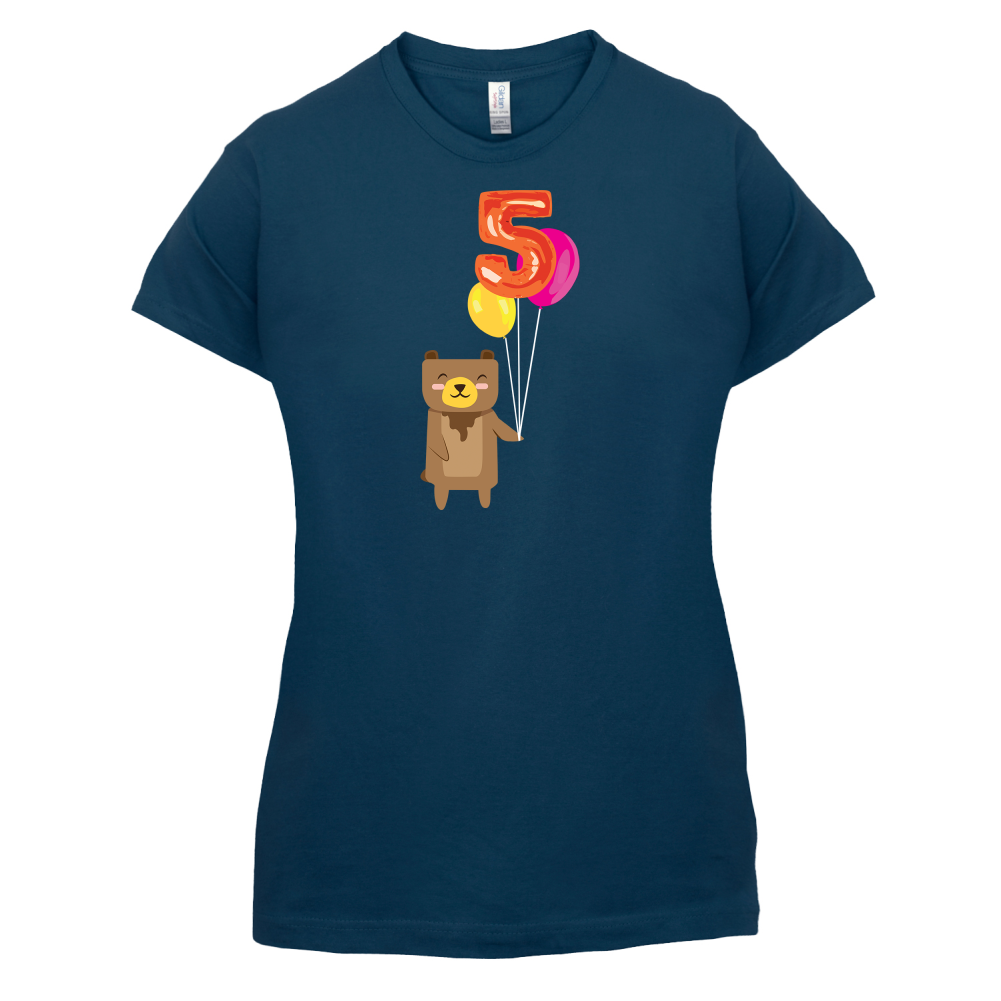 5th Birthday Bear T Shirt
