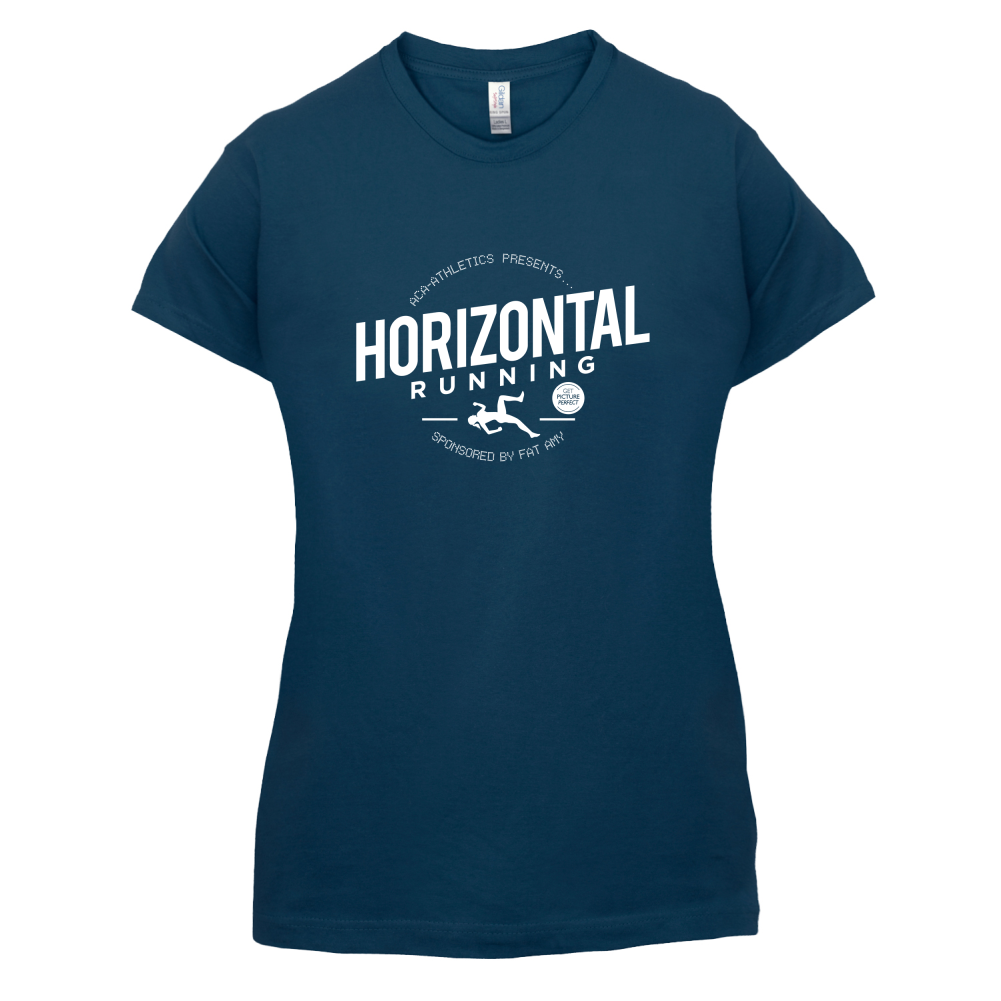 Horizontal Running - Fat Amy T Shirt
