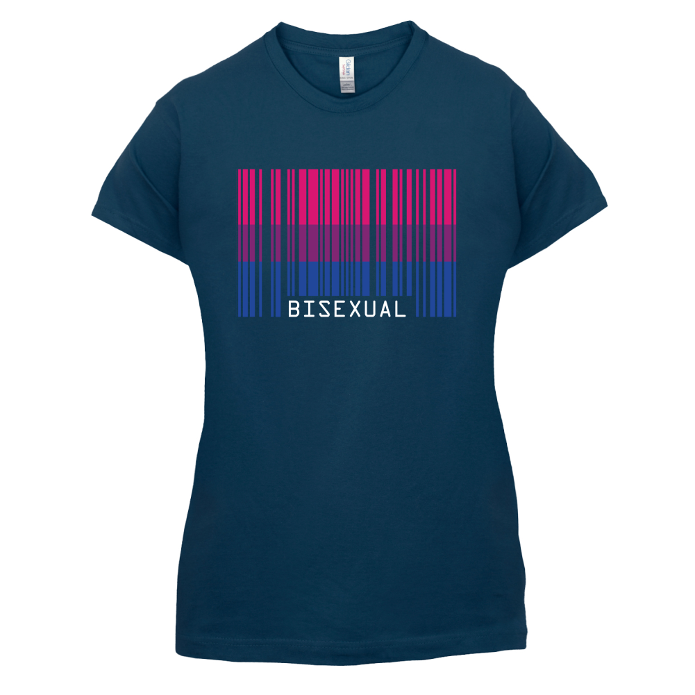 LGBT Barcode Flags - Bisexual T Shirt