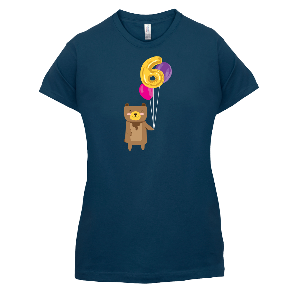 6th Birthday Bear T Shirt