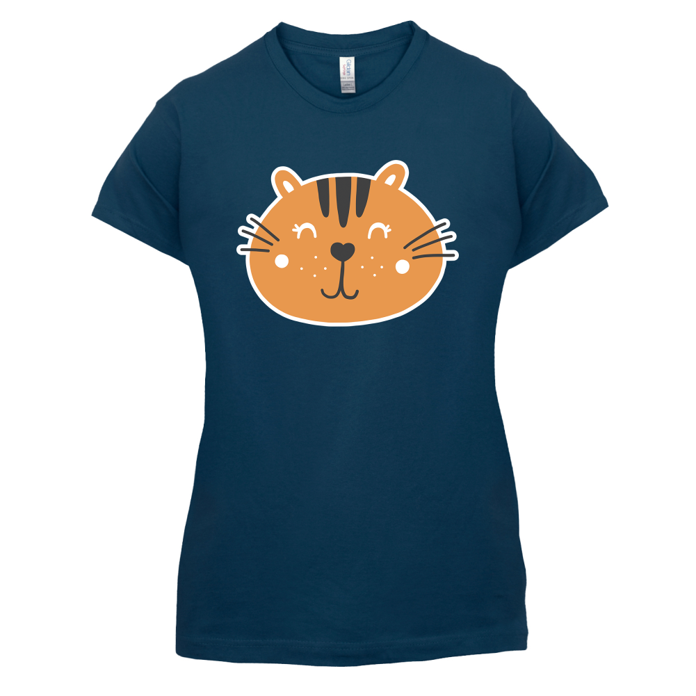Smiley Face Tiger T Shirt