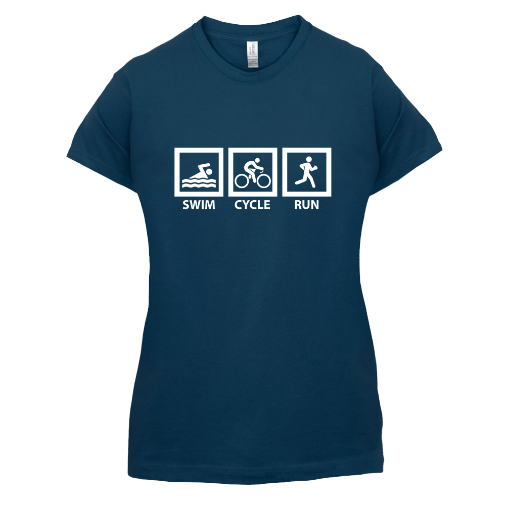 Swim Cycle Run T Shirt